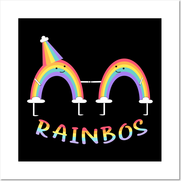 Rainbros Wall Art by Abderrahmaneelh